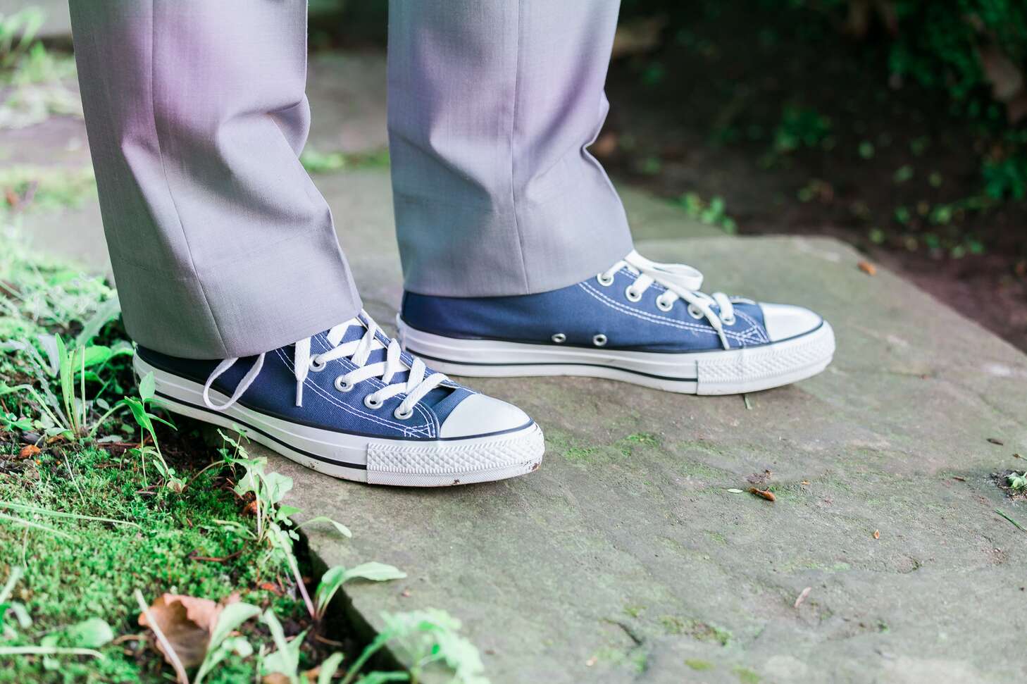 Blue Converse Shoes