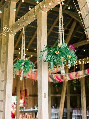 Hanging Planters Barn Decor