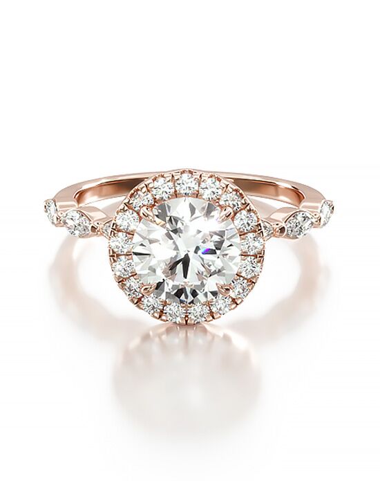 James Allen Round Cut Engagement Ring - 1