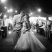 Victoria and Josh's Sparkler Exit