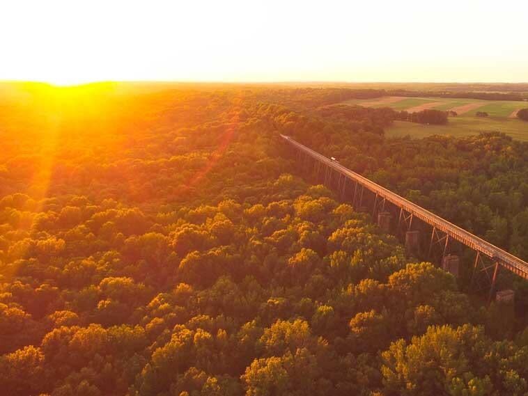 Picture of High Bridge Trail State Park, Camp Paradise Entrance