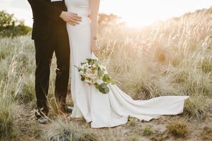 Classic Rose, Hypericum and Eucalyptus Bouquet