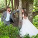 Gray Suit With Peach Rose Boutonniere