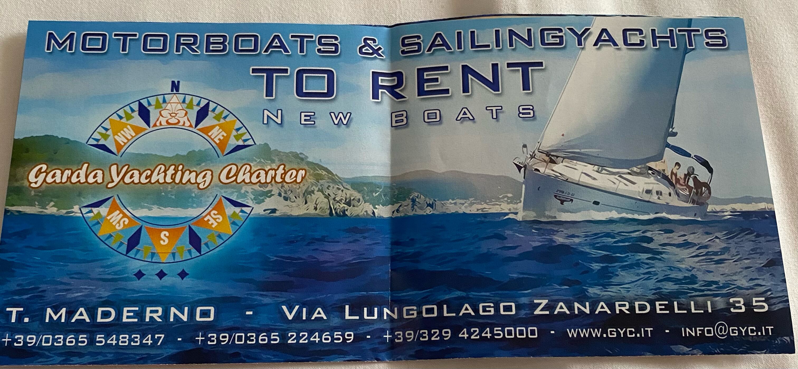Picture of Garda yachting charter