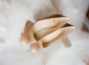 Classic Nude Bridal Shoes