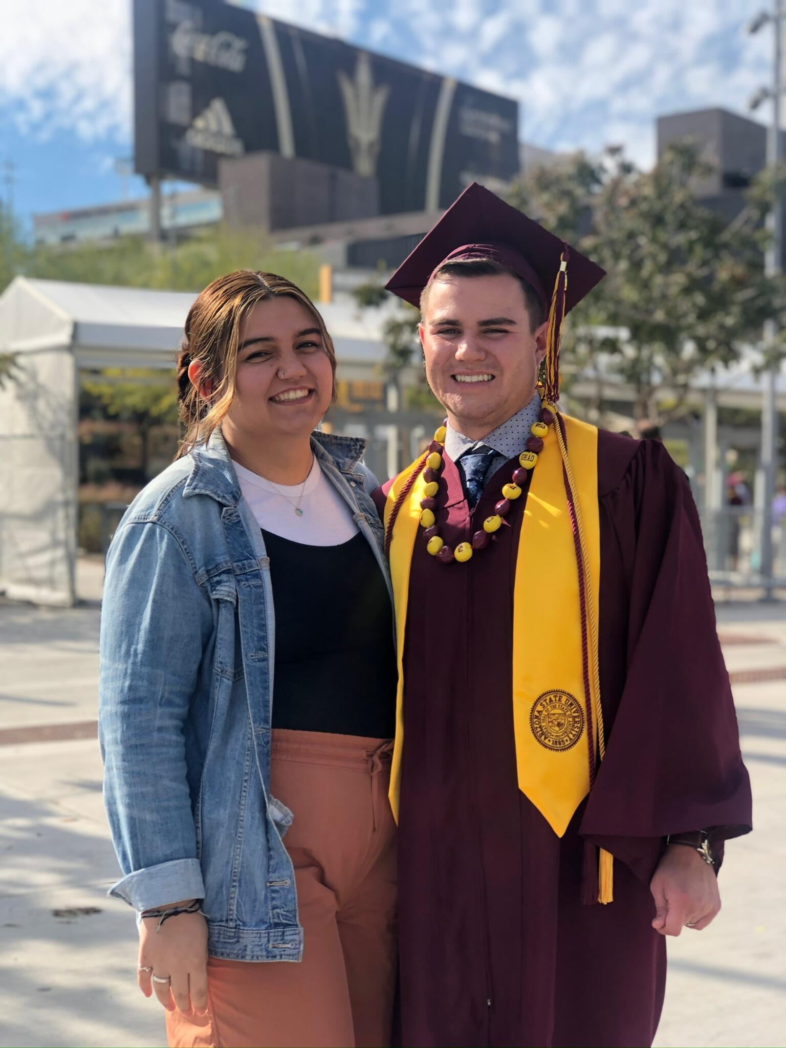 Brock's Graduation from ASU