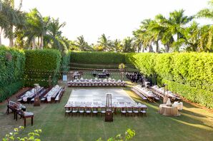 Elegant Hyatt Regency Coconut Point Resort Outdoor Reception