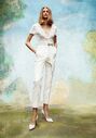 Viktor&Rolf Mariage FROSTED TWEED TAILORED JUMPSUIT Sheath Wedding Dress - thumbnail - 1