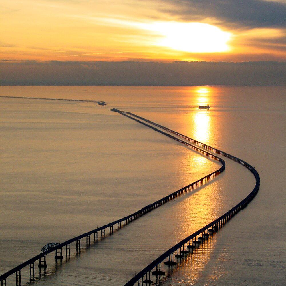 Picture of Chesapeak Bay Bridge Tunnel