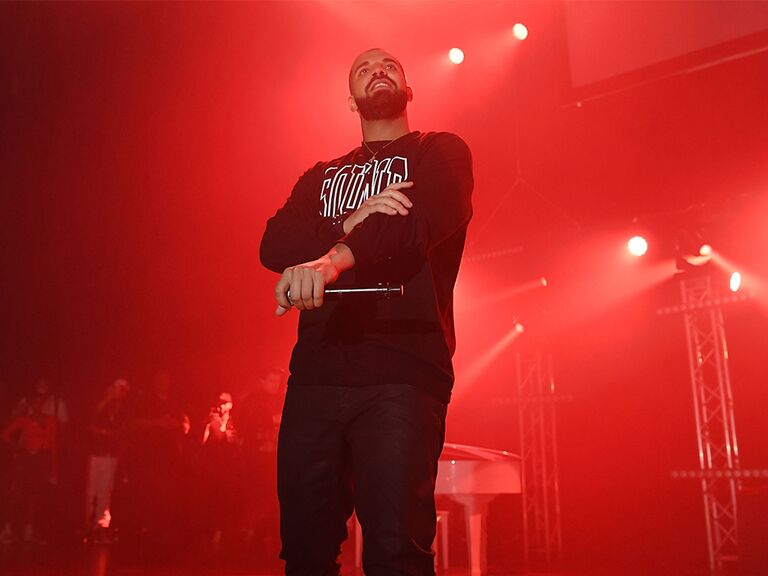 Drake on stage