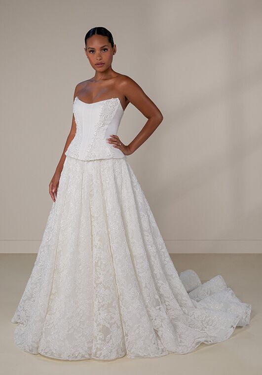 Martina Liana Luxe LE1448 A-Line Wedding Dress - 3
