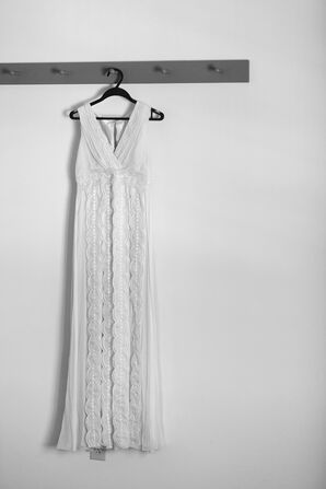 Long Ivory Saja Wedding Dress
