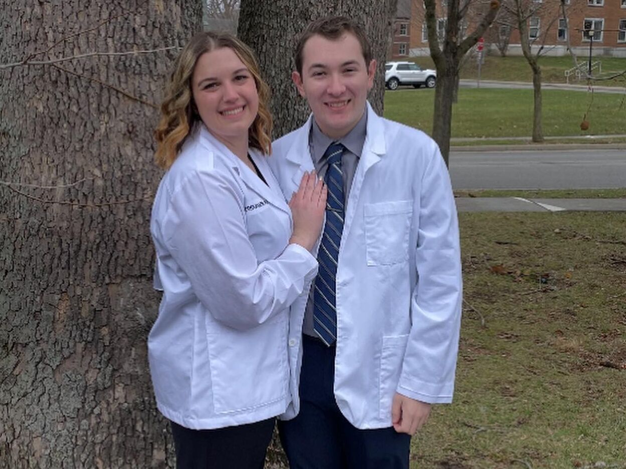 Picture of Andrea Gets Her White Coat