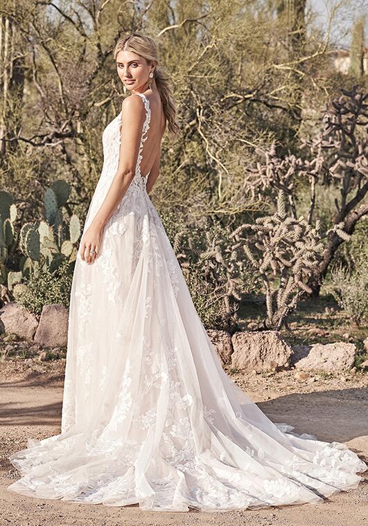 Lillian West 66163 Wedding Dress - 4