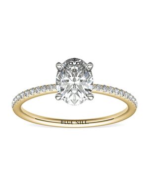 Blue Nile Oval Cut Engagement Ring