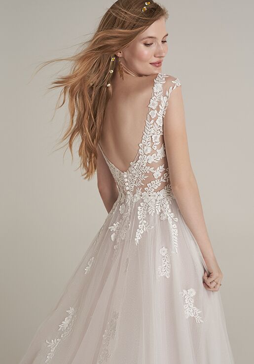 Rebecca Ingram INGRID A-Line Wedding Dress - 4