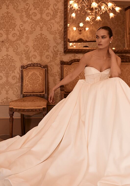 Soft flow by Ricca Sposa Atelier Boudica 25-005(3) A-Line Wedding Dress - 5