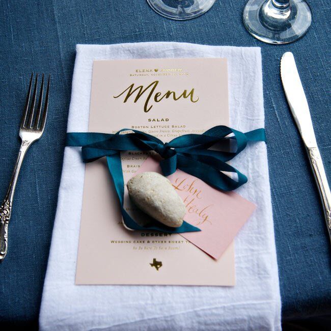 Elegant Menu Cards