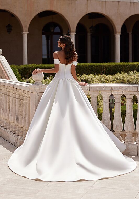 Moonlight Collection J6956 Ball Gown Wedding Dress - 2