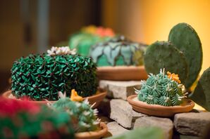 Cactus Groom's Cakes