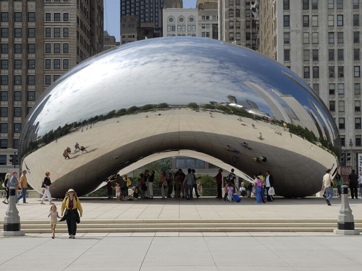 Picture of Millennium Park & Cloud Gate ("The Bean")