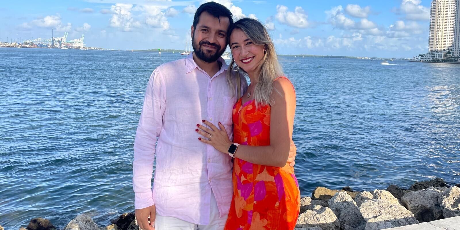 Daniela & Felipe Home Page Banner