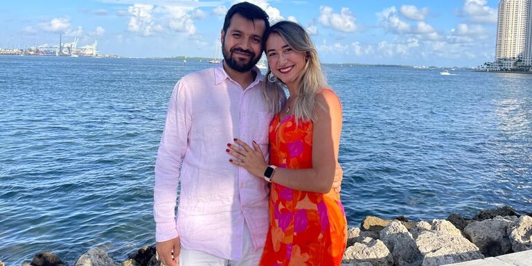 Daniela & Felipe Home Page Banner