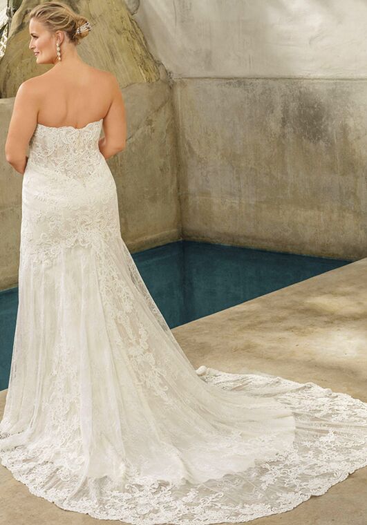 Casablanca Bridal Style 2294 Avery Mermaid Wedding Dress - 6