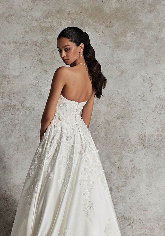 Justin Alexander Signature Amani A-Line Wedding Dress - 3