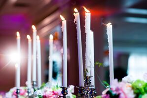Romantic Candelabra Centerpieces