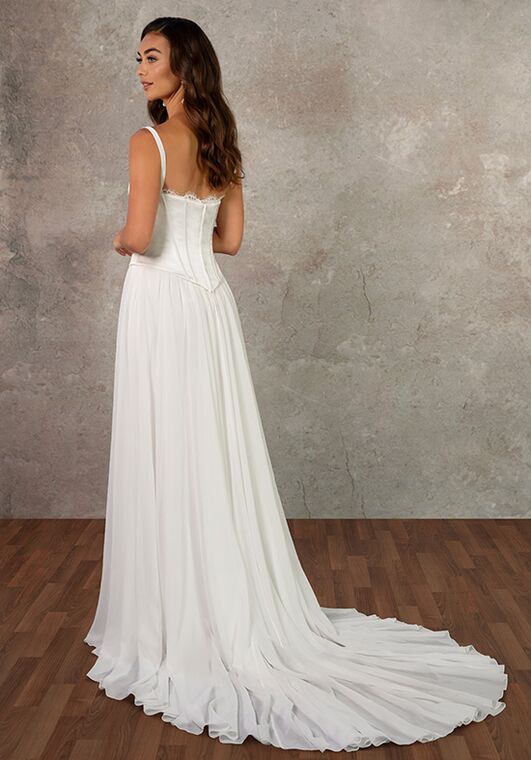 Essense of Australia D4483 A-Line Wedding Dress - 5