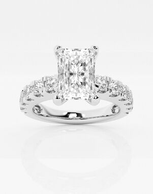 Grown Brilliance Radiant Cut Engagement Ring