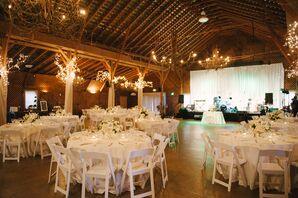 Elegant Wedding Reception at The Barn at Fearrington Village