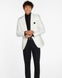 BLACKTIE NIGHT VINE Diamond White Wedding Tuxedo Ivory Tuxedo - thumbnail - 3