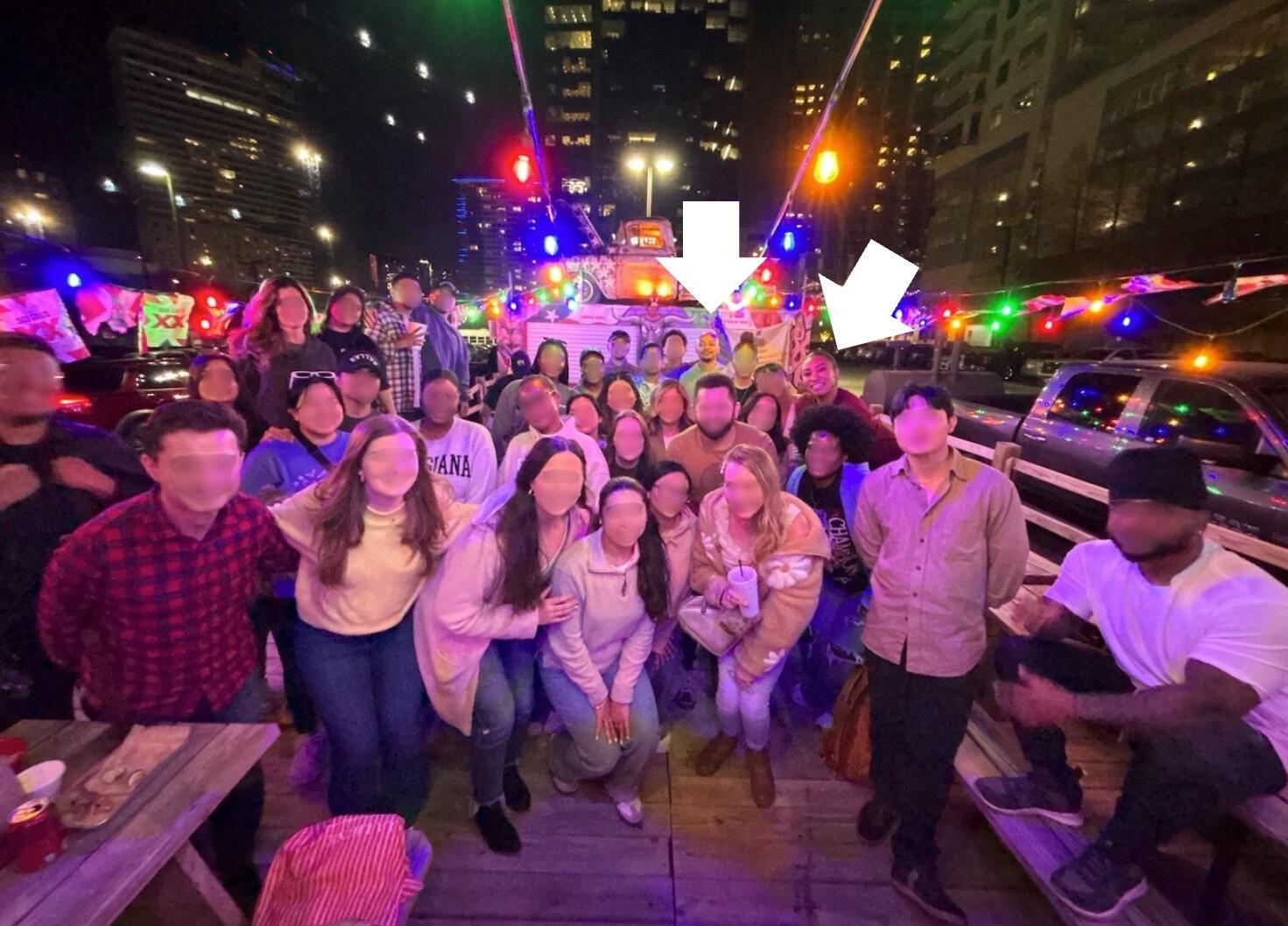 After nearly a year without seeing each other, Ava joined William’s church group chat. Remembering her from before, William reached out to her through GroupMe to catch up and invite her to the group’s next outing.