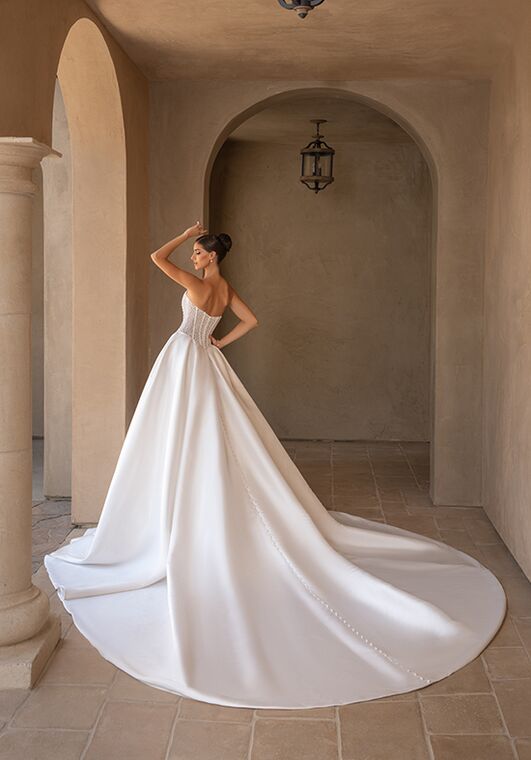 KITTY CHEN AMALIA, H2521 Ball Gown Wedding Dress - 7