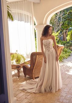 Lillian West 66430 A-Line Wedding Dress