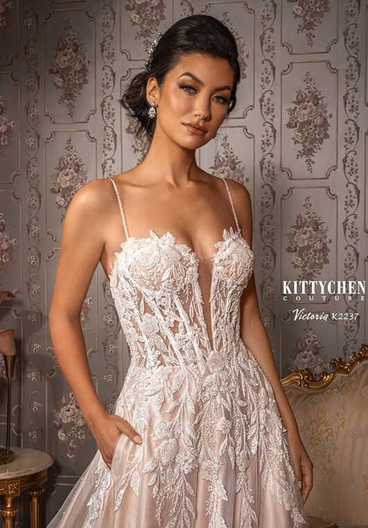 KITTYCHEN Couture VICTORIA, K2237 Ball Gown Wedding Dress - 4