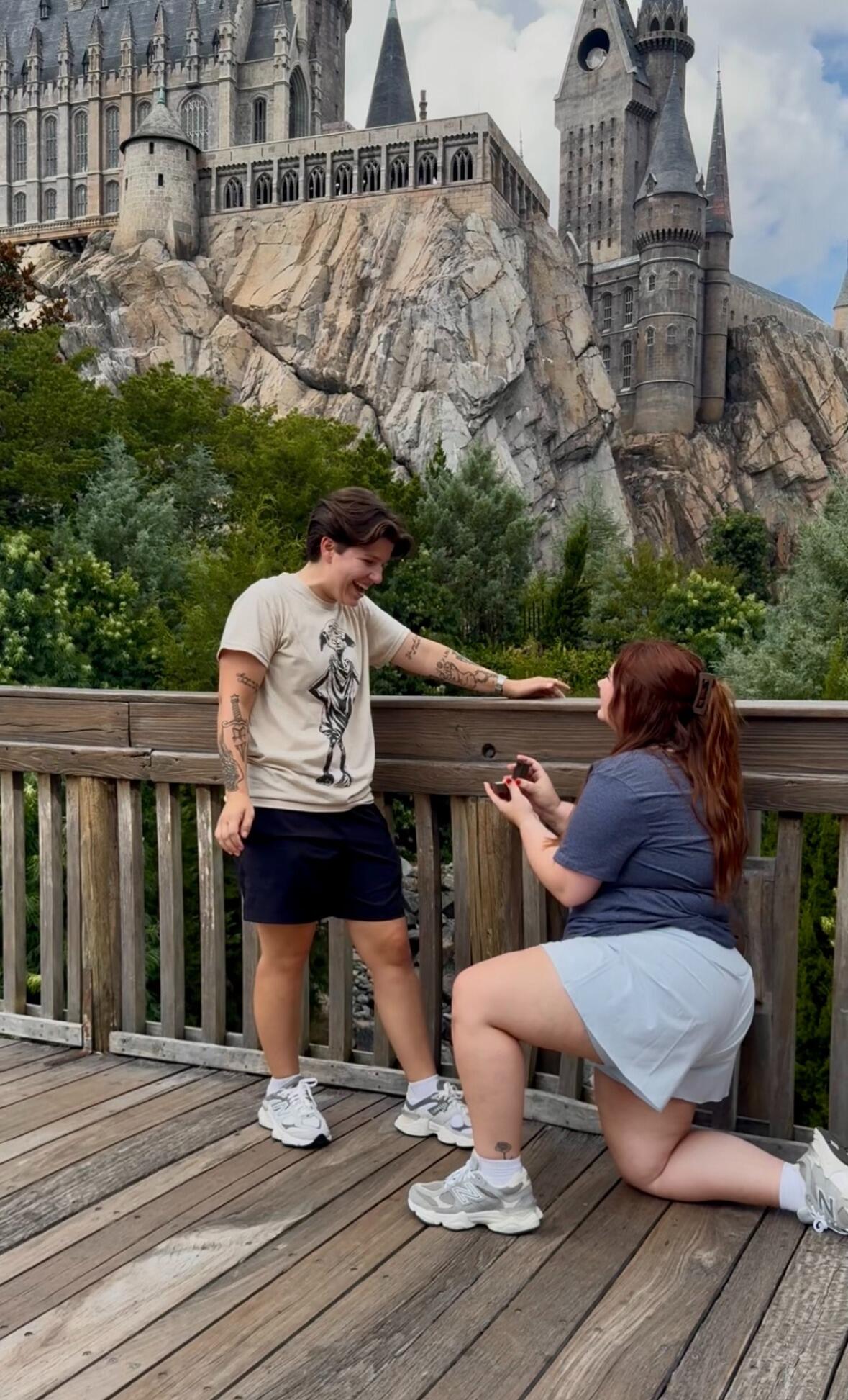 Kayla proposed!