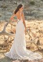 Lillian West 66256 Fit-and-Flare Wedding Dress - thumbnail - 1