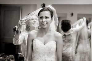 Bride Getting Ready