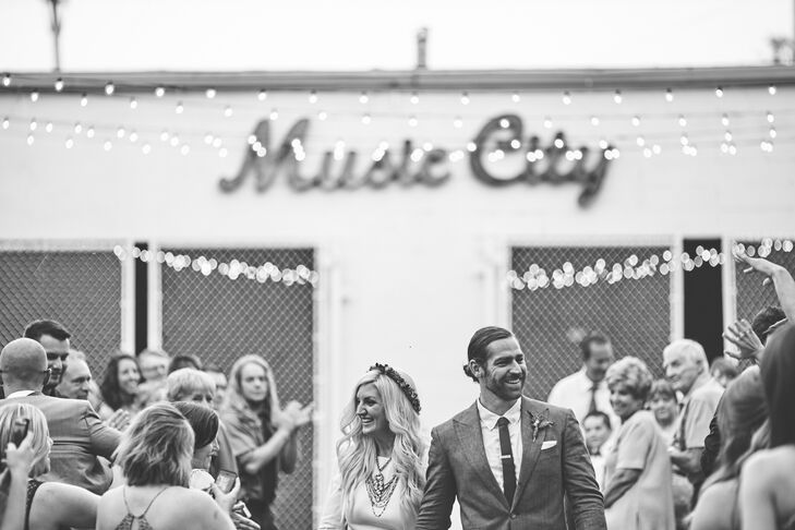 Angela Rhodes (32 and a practice manager/jewelry designer) and Cameron Goedde (33 and in marketing) planned their wedding celebration around their lov