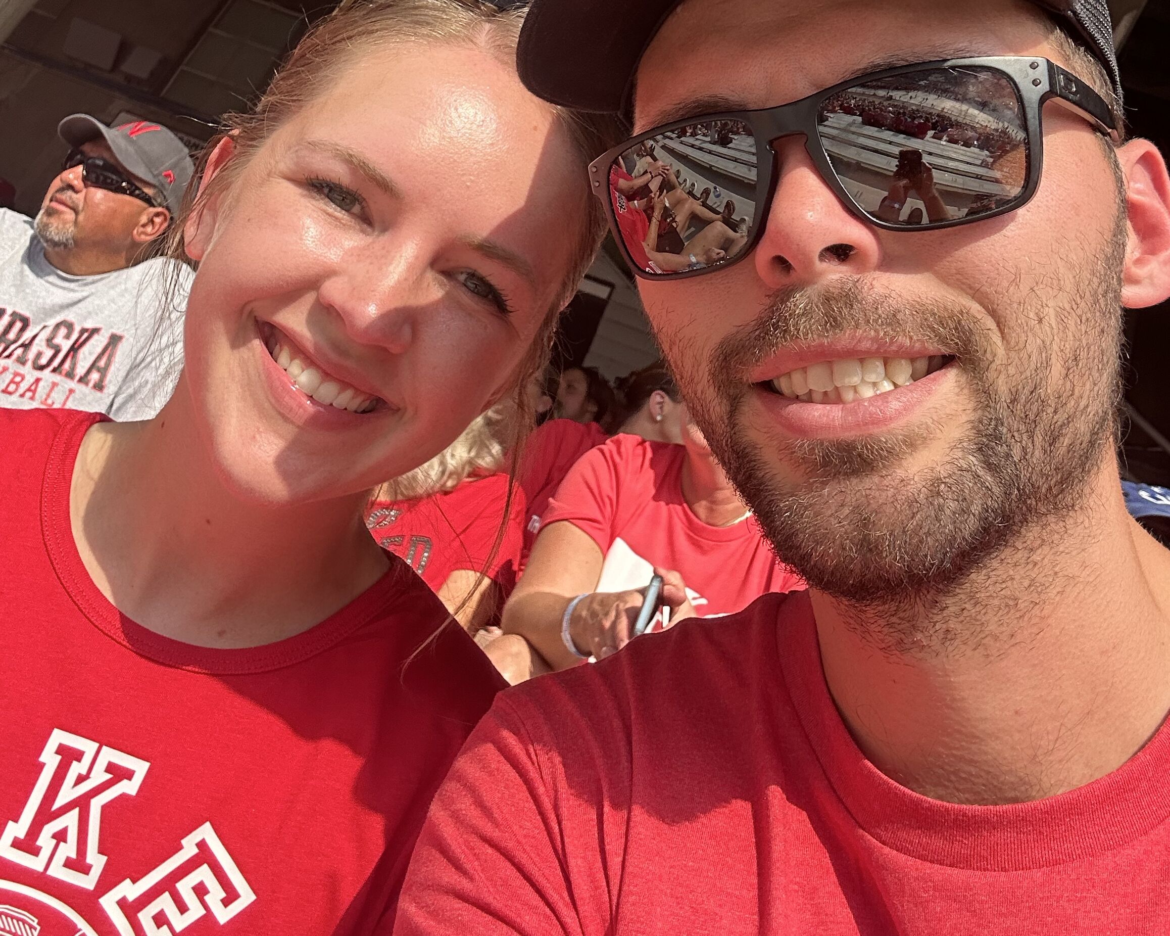 Picture of We bleed Husker red