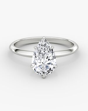 VRAI Classic Pear Cut Engagement Ring