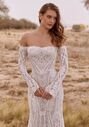 La Perle LP2558 Peregrine Sheath Wedding Dress - thumbnail - 4