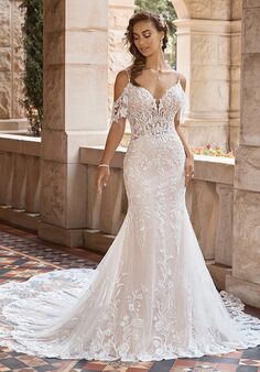 Sophia Tolli ST2213 | Leighton Fit-and-Flare Wedding Dress