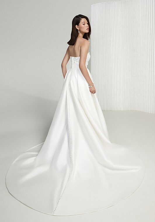 Justin Alexander Signature Marie A-Line Wedding Dress - 3