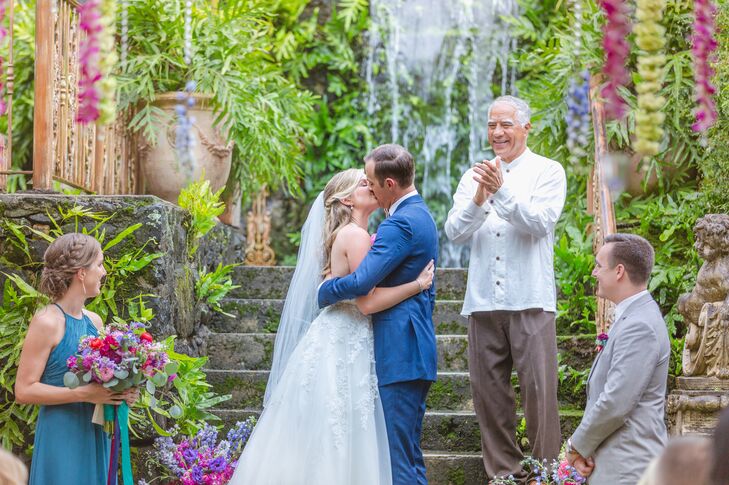 Wedding Ceremony at Haiku Mill in Hawaii