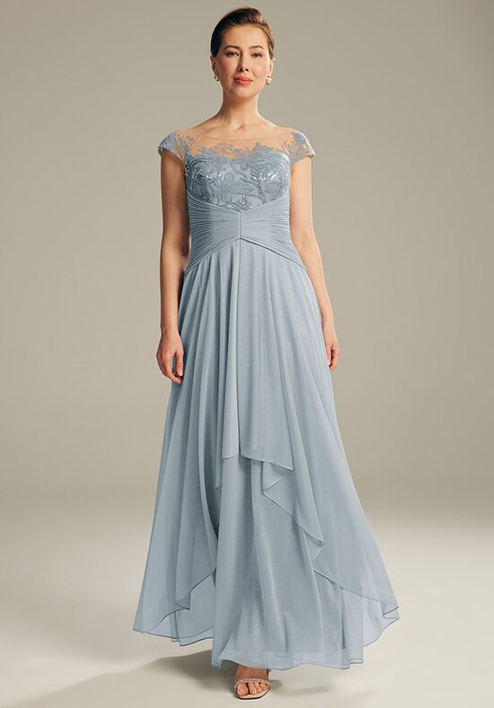 AW Bridal AW Shelley Dress Blue Mother Of The Bride Dress - 1