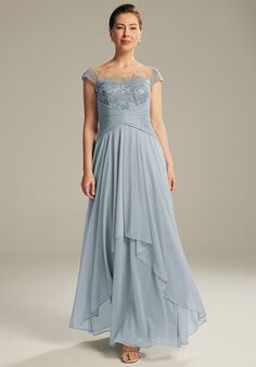 AW Bridal AW Shelley Dress Blue Mother Of The Bride Dress
